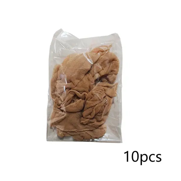 Wholesale HD Wig Caps Stretchy Lace Hair Nets Weave in Light Brown - 10pcs