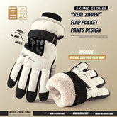 Winter Cycling Gloves – Non-Slip Touchscreen Waterproof Thermal Gloves for Men & Women Ski & Snowboard Accessories