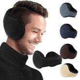 Winter Unisex Plush Fur Earmuffs – Thick Velvet Ear Warmers for Men & Women Outdoor Ski & Cycling Ear Protection