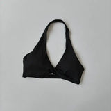 Wire-Free Push-Up Sports Bra Halter Neck Sexy Fitness Yoga Top