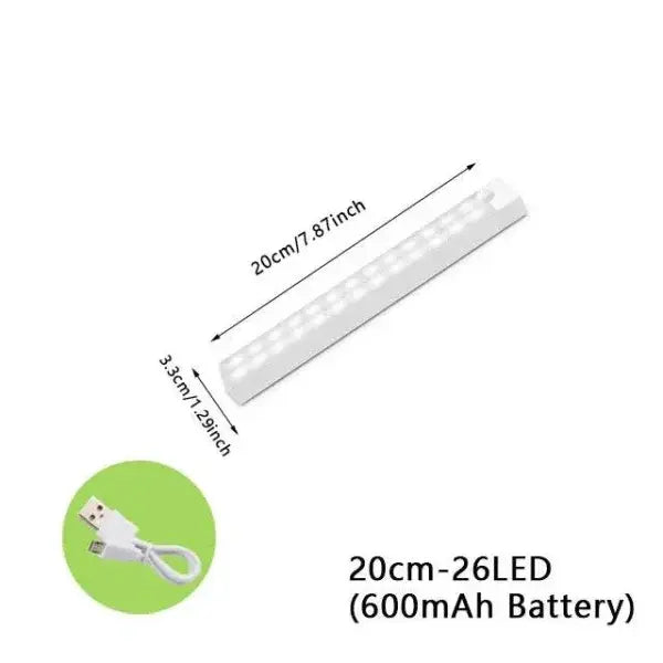 Wireless Motion Sensor Smart LED Night Light for Home Illumination - warm white / 20cm-26LED