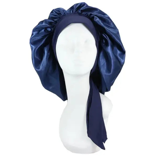 Women Satin Solid Sleeping Hat Night Sleep Cap Hair Care Bonnet Nightcap For Women Men Unisex Cap Bonnet De Nuit Shower