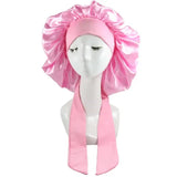 Women Satin Solid Sleeping Hat Night Sleep Cap Hair Care Bonnet Nightcap For Women Men Unisex Cap Bonnet De Nuit Shower
