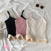 Women Winter Warm Underwear Solid Color Thermal Casual Nightwear Sexy Elasticity Female Thin Velvet T-shirt Sleeveless