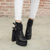 Women’s Ankle Boots with 4.5 cm Heel in Various Sizes and Styles - Himpall