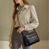Large Capacity PU Casual Tote with Polyester Lining