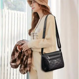Large Capacity PU Casual Tote with Polyester Lining