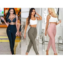 Women’s High Waist Pants for Summer Style and Comfort in 9 Colors - Himpall