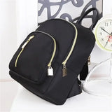 Women’s Multi-Function Fashion Girl Oxford Daypack Travel Cute Mini Backpack Men Shoulder Bag Black Purse Hot