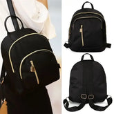 Women’s Multi-Function Fashion Girl Oxford Daypack Travel Cute Mini Backpack Men Shoulder Bag Black Purse Hot