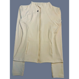 Womens Polyester Spandex Jacket Full Sleeve Knit Autumn