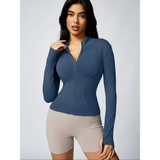 Womens Quick Dry Golf Jacket - Blue / XL