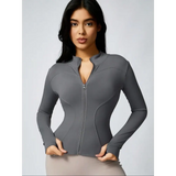 Womens Quick Dry Golf Jacket - GRAY / XS(old)