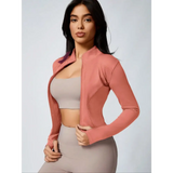 Womens Quick Dry Golf Jacket - Orange / XS(old)