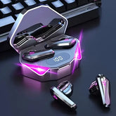 Wireless Bluetooth Headset LED Display Gamer Earbuds with Mic Wireless Headphones Noise Cancelling Bluetooth Earphones