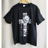 Y2K Women Clothing Cotton Cartoon Print Oversized T Shirt - black / S