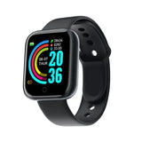 Y68 Smart Watch Men Women Heart Rate Oxygen Blood Pressure Monitoring Multi-Function Sleep Monitoring Smartwatch