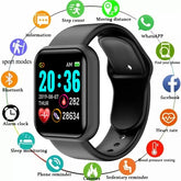 Y68 Smart Watch 1.3 Inch Heart Rate and Blood Pressure Monitor