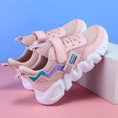 Yellow Kids Basketball Shoes Non-Slip Sneakers for Boys and Girls - Himpall