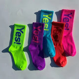 Men Casual Middle Tube Knit Crew High-concerned chemical Free Socks