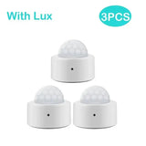 Zigbee Motion Detector for Advanced Smart Home Security - With Lux 3pcs