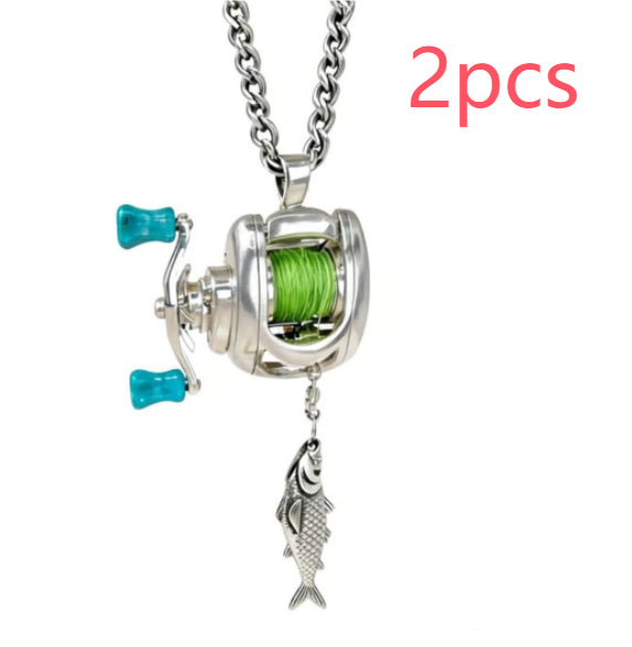 Jewelry Set Quirky Personalized Mini Lure Necklace - Necklace / 2PCS