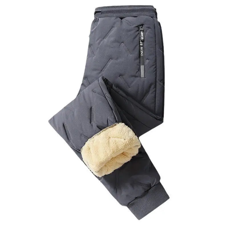 Men’s Winter Fleece Sweatpants with Warm Waterproof Thermal Design