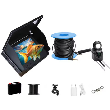HD Fish Finder Camera with Underwater Temperature Sensing - Hair Remover