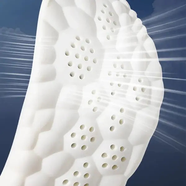Latex Sport Insoles Arch Support Breathable Shock Absorption Shoe Pads