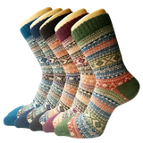 5 Pack Thick Women’s Autumn Winter Wool Socks