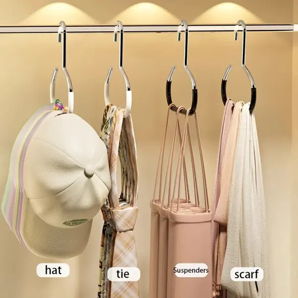 Manganese Steel Round Hook Metal Support for Hat and Bag Organization