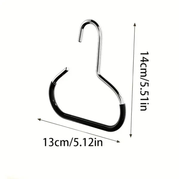 Manganese Steel Round Hook Metal Support for Hat and Bag Organization