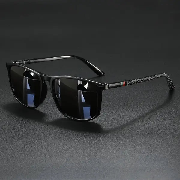 Vintage Polarized Sunglasses Polycarbonate Travel Driving - As Picture(1pc) 4