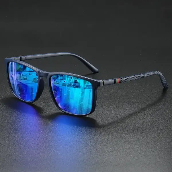 Vintage Polarized Sunglasses Polycarbonate Travel Driving - As Picture(1pc) 3