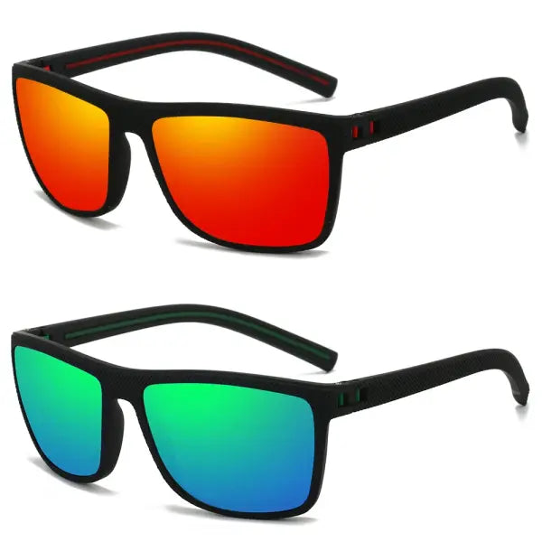 Men Polarized Sunglasses Sport UV400 Polycarbonate Lenses - 2PCS-3