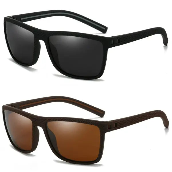 Men Polarized Sunglasses Sport UV400 Polycarbonate Lenses - 2PCS-11