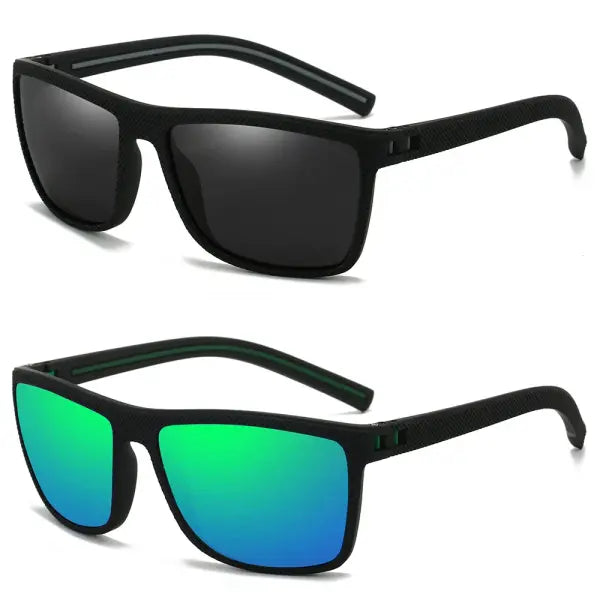 Men Polarized Sunglasses Sport UV400 Polycarbonate Lenses - 2PCS-6