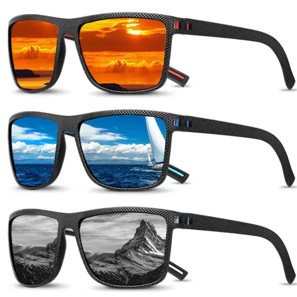Men Polarized Sunglasses Sport UV400 Polycarbonate Lenses