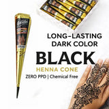 12pcs Henna Brown Black Red Henna Temporary Tattoo Ink Set