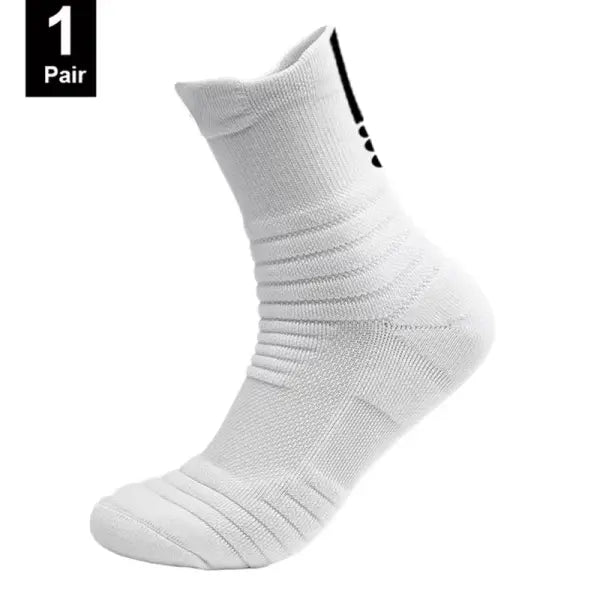 1/3 Pairs Anti-slip Football Socks Men Cotton Sock Short Long Tube Soccer Basketball Sport Socks Breathable Deodorous