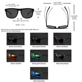 Classical Square Polarized Sports Sunglasses Lightweight UV400 Driving