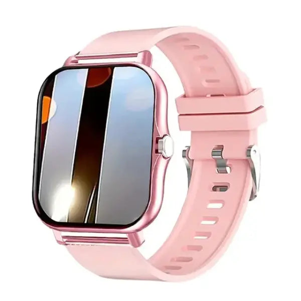 Laxasfit App Sport Smart Watch Fitness Clock Health Tracker - Single Strap Pink / with original box