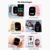 Laxasfit App Sport Smart Watch Fitness Clock Health Tracker