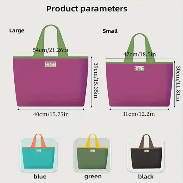 Large Capacity Foldable Reusable Shopping Bag with Drawstring