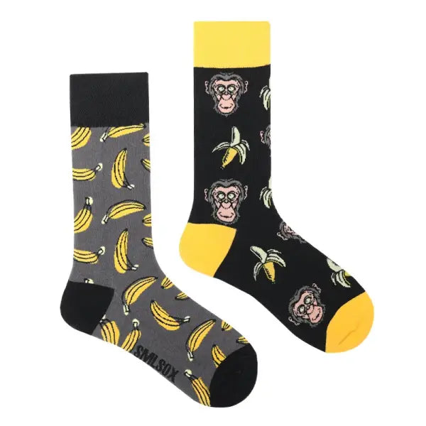 Unisex socks with animal patterns and middle tube thickness - ZL57 / EUR36-43