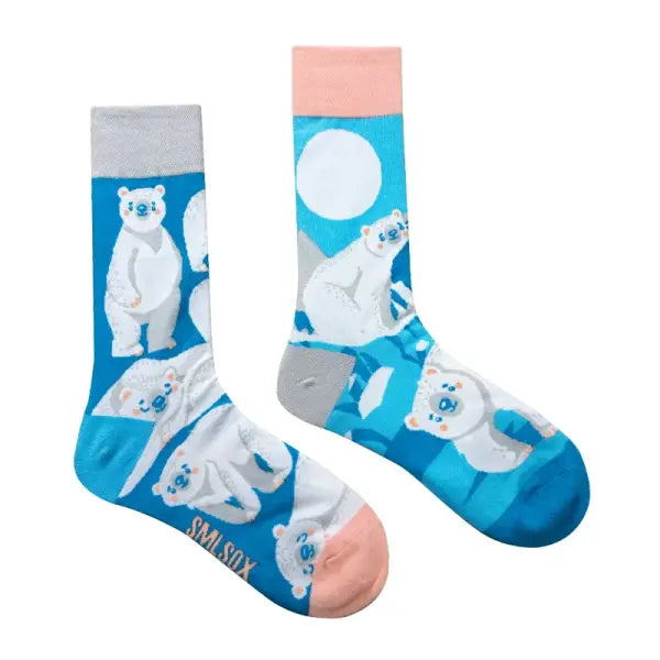 Unisex socks with animal patterns and middle tube thickness - ZL127 / EUR36-43