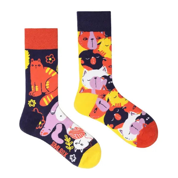 Unisex socks with animal patterns and middle tube thickness - ZL141 / EUR36-43