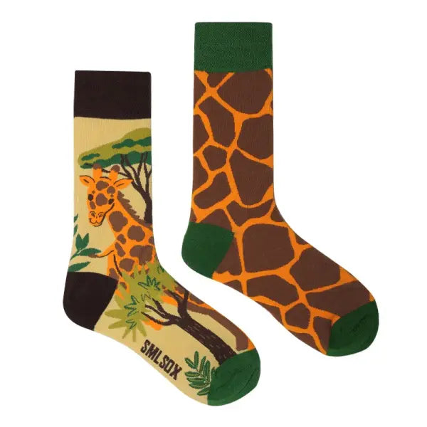 Unisex socks with animal patterns and middle tube thickness - ZL94 / EUR36-43