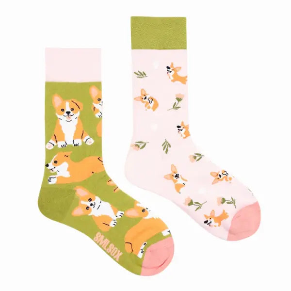 Unisex socks with animal patterns and middle tube thickness - ZL17 / EUR36-43