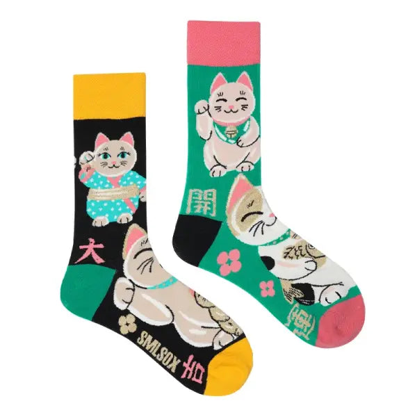Unisex socks with animal patterns and middle tube thickness - ZL88 / EUR36-43